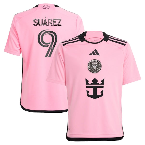 Luis Su¨¢rez Inter Miami CF adidas Youth 2024 2getherness Replica Player Jersey - Pink