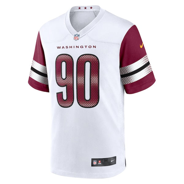 Montez Sweat Washington Commanders Nike Game Jersey - White/Black - Image 3