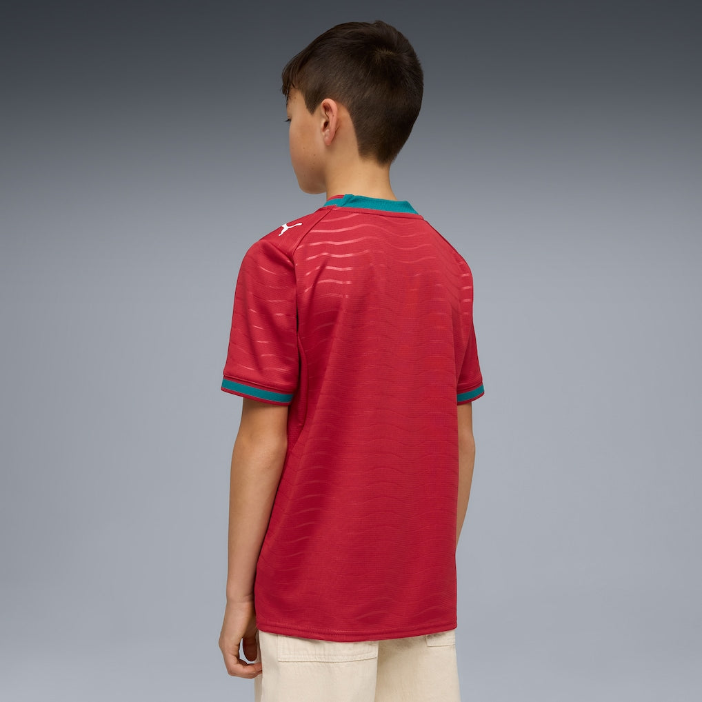 Cristiano Ronaldo Portugal National Team Puma 2026 Youth Home Replica Jersey - Red - Image 5