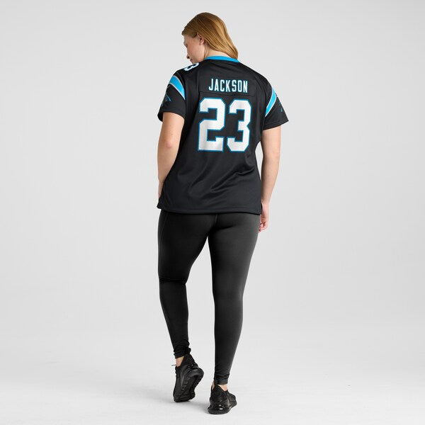 Dane Jackson Carolina Panthers Nike Women's Game Jersey - Black - Image 7