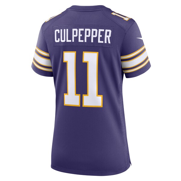 Daunte Culpepper Minnesota Vikings Nike Women's Classic Retired Player Game Jersey - Purple - Image 3