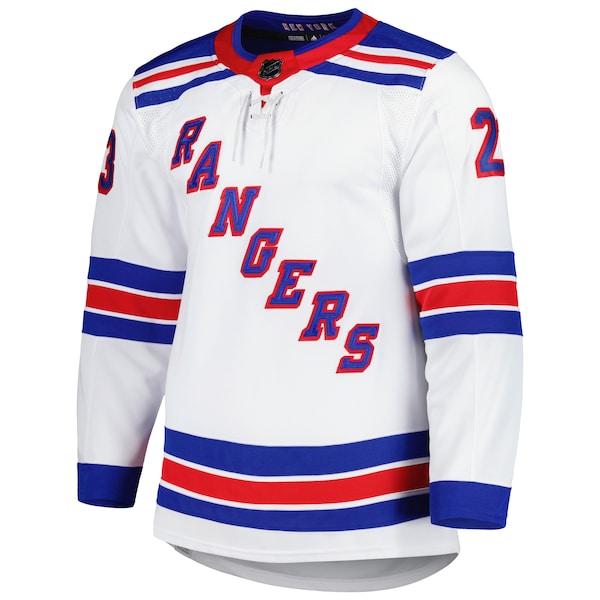 Adam Fox New York Rangers adidas Home Primegreen Authentic Player Jersey - White - Image 2