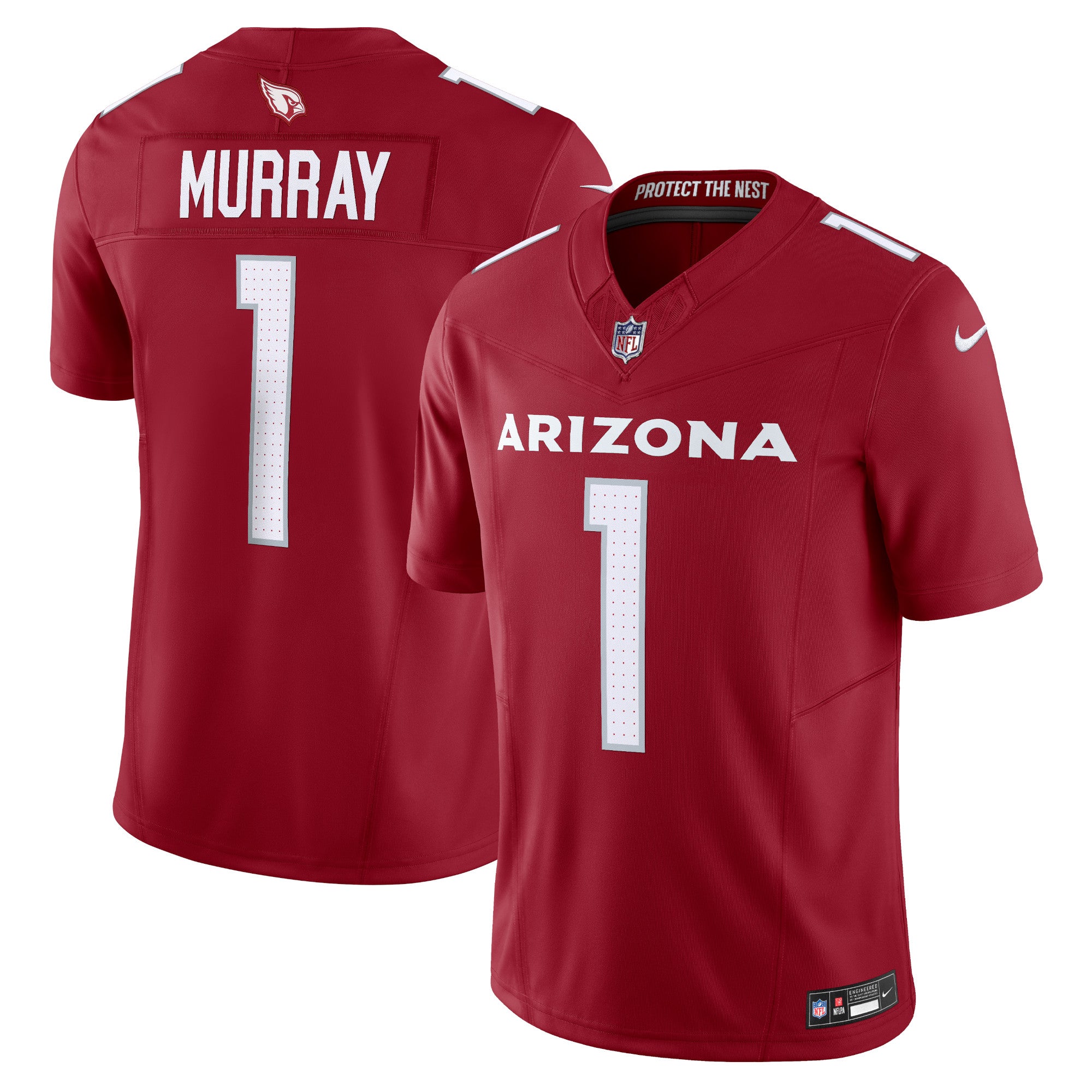 Kyler Murray Arizona Cardinals Nike Vapor F.U.S.E. Limited Jersey - White/Cardinal - Image 6