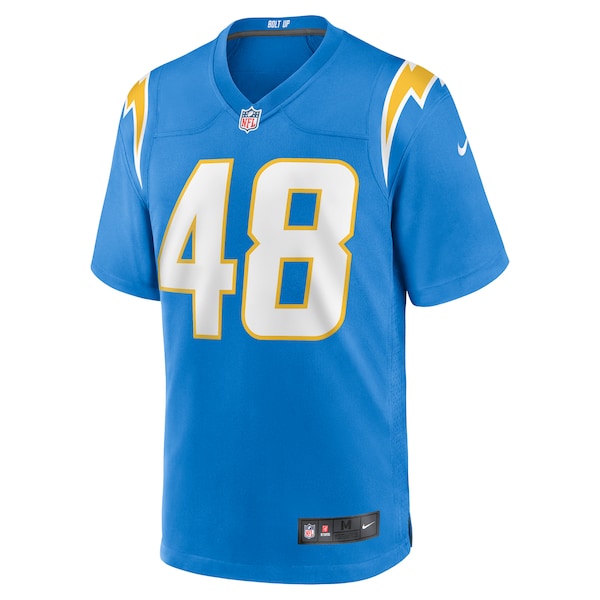 Bud Dupree Los Angeles Chargers Nike Team Game Jersey - Powder Blue - Image 2