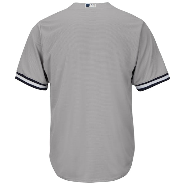 New York Yankees Big & Tall Replica Team Jersey - Gray - Image 3