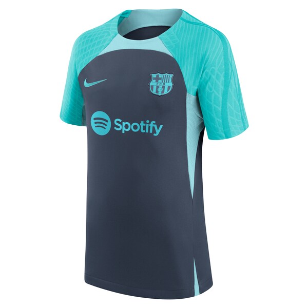 Barcelona Nike Youth 2023/24 Strike Top - Anthracite - Image 2