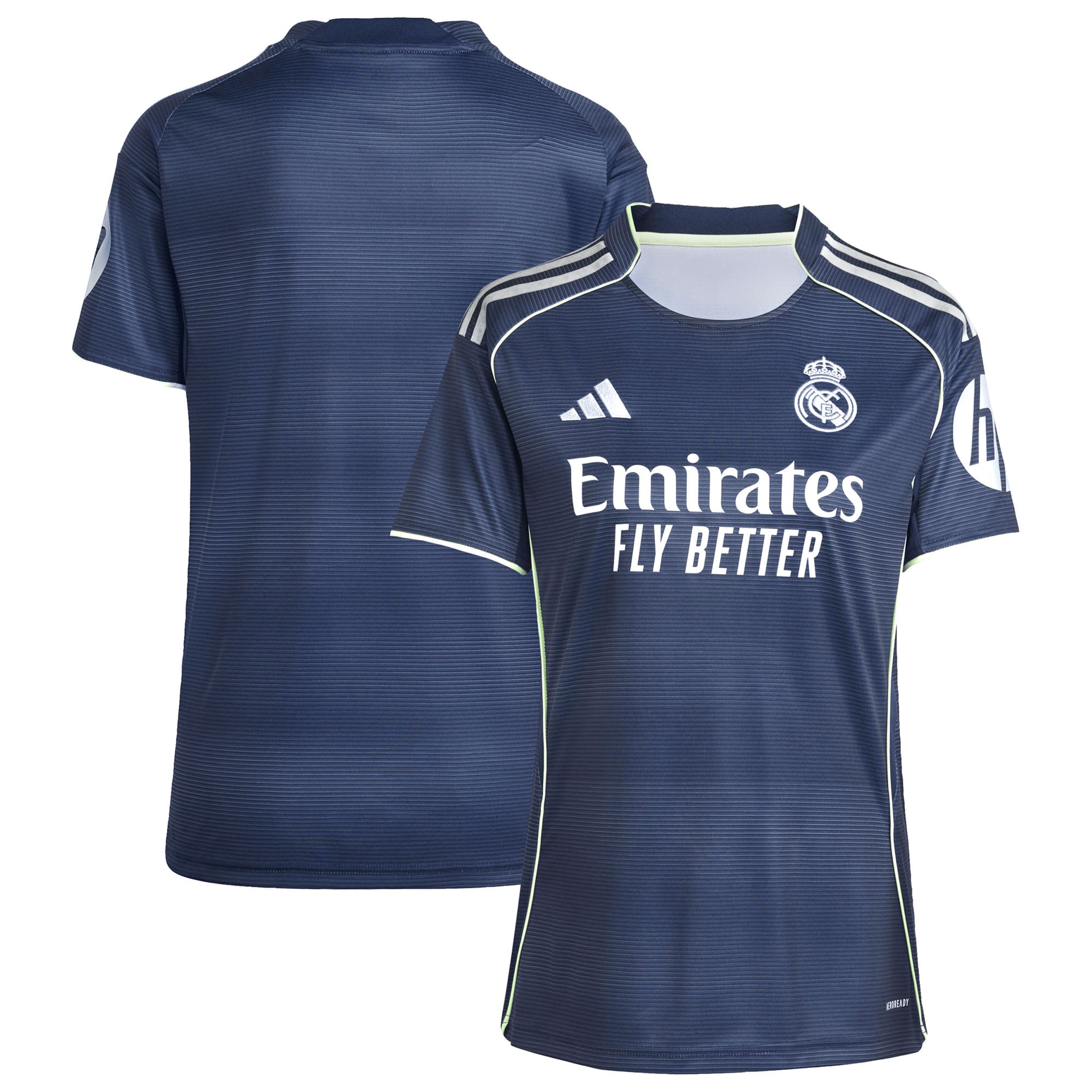 Los Merengues adidas Women's 2025/26 Home Replica Jersey - White/Blue - Image 6
