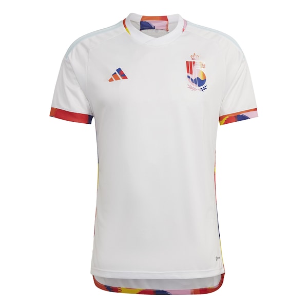 Belgium National Team adidas 2022/23 Away Replica Jersey - White - Image 2