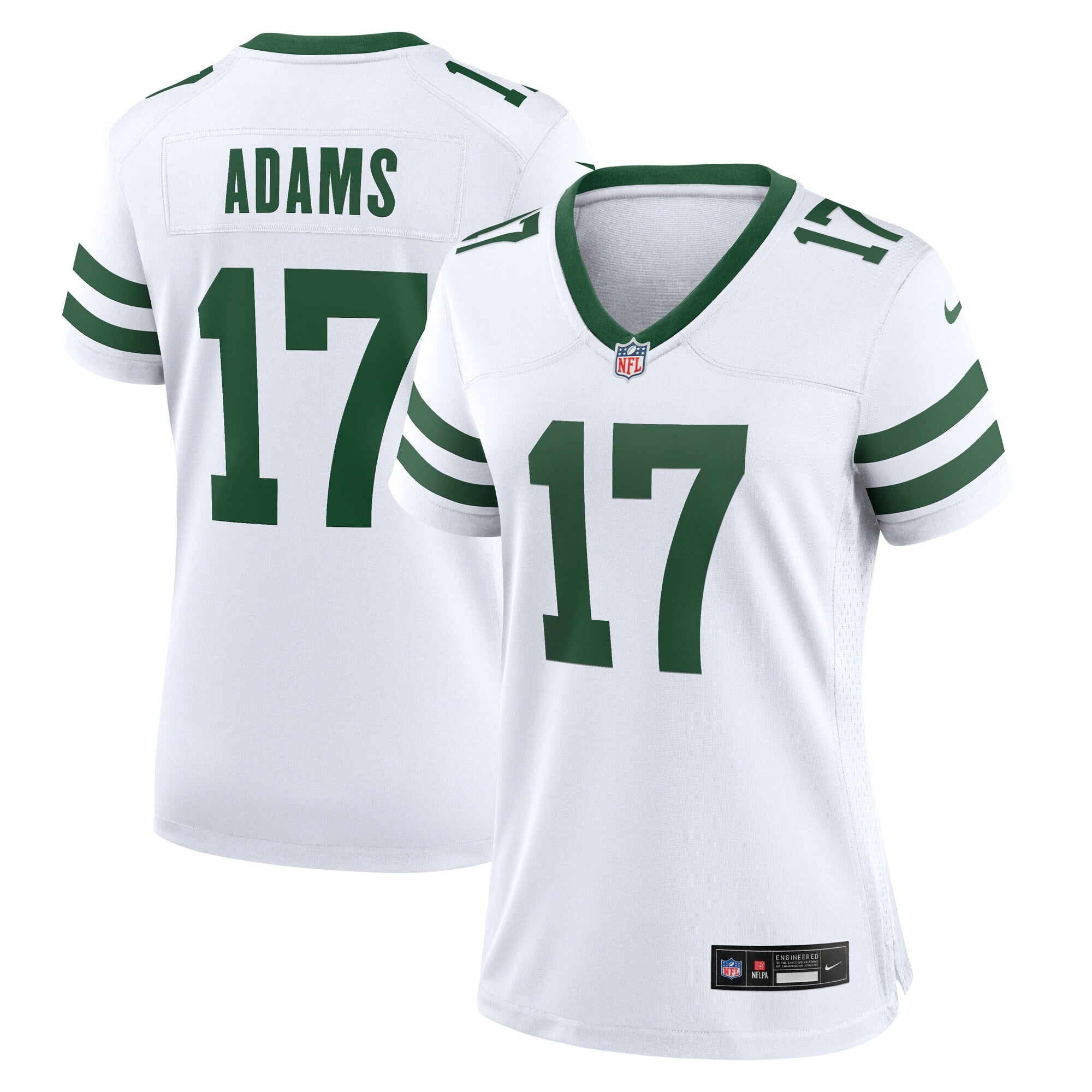 Davante Adams New York Jets Nike Women's Alternate Game Jersey - Legacy Black/White/Green - Image 5