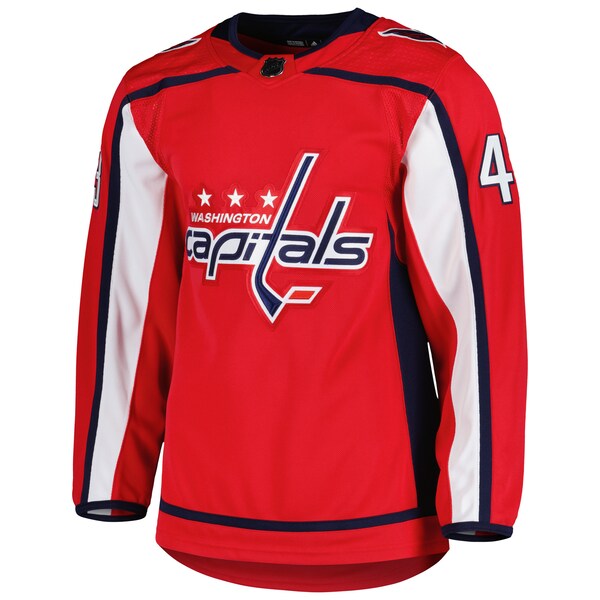 Tom Wilson Washington Capitals adidas Primegreen Authentic Player Jersey - Red/Navy - Image 3