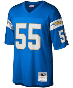 Alternative view of Junior Seau Los Angeles Chargers Big & Tall 2002 Retired Player Replica Jersey - Powder Blue