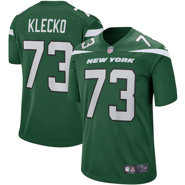 Joe Klecko New York Jets Nike Game Retired Player Jersey - Gotham Green/White - Image 2