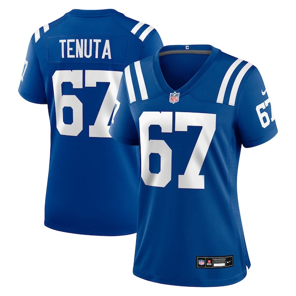 Luke Tenuta Indianapolis Colts Nike Women's Team Game Jersey - Royal