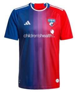 Alternative view of Logan Farrington FC Dallas adidas 2024 After Burner Replica Player Jersey - Navy