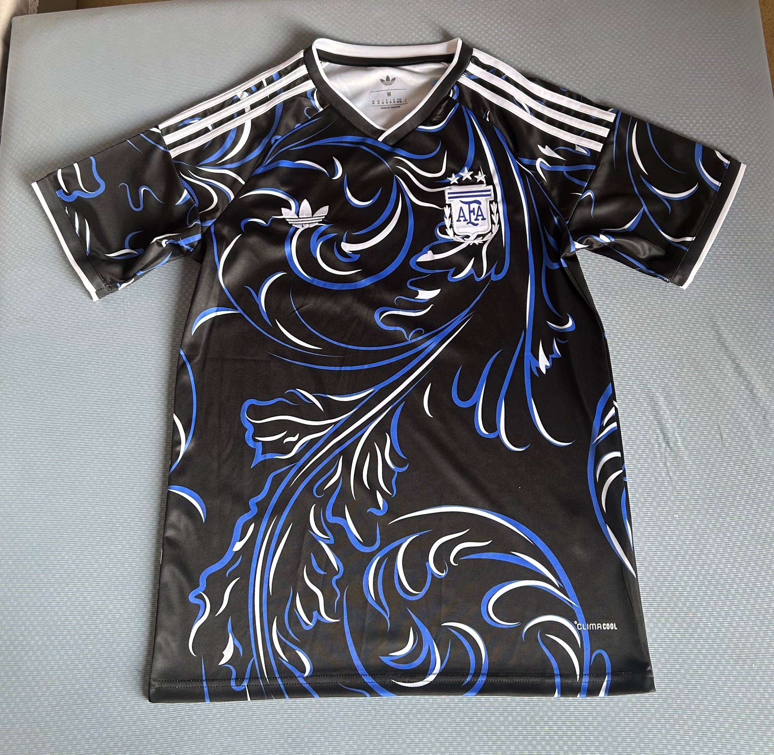 Argentina National Team Adidas Originals 2026 Special Edition Jersey - Black / Blue / White - Image 3