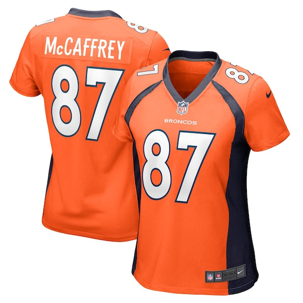 Ed McCaffrey Denver Broncos Nike Women's Game Retired Player Jersey - Orange/Navy - Image 2