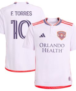 Facundo Torres Orlando City SC adidas Youth 2024 Legacy Kit Replica Player Jersey?¨C Purple