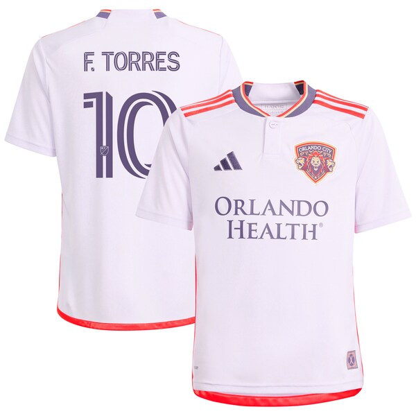 Facundo Torres Orlando City SC adidas Youth 2024 Legacy Kit Replica Player Jersey?ยจC Purple