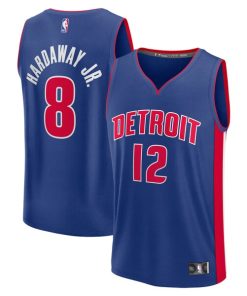 Tim Hardaway Jr. Detroit Pistons  Fast Break Replica Player Jersey - Icon Edition - Blue