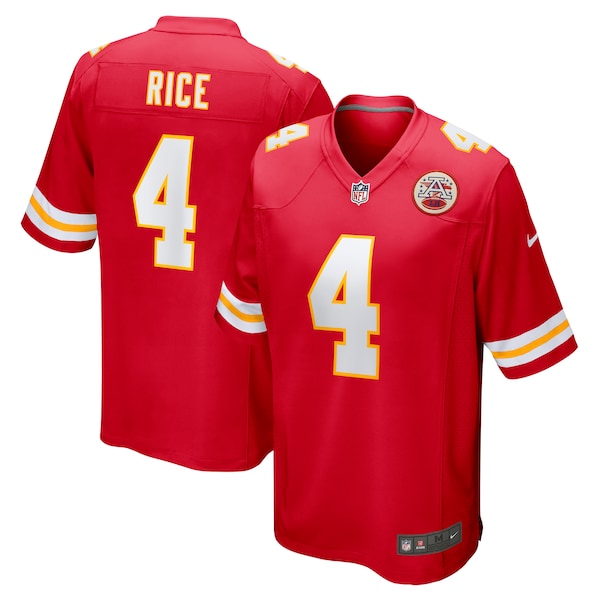 Rashee Rice Kansas City Chiefs Nike Game Jersey - Red/White - Image 2
