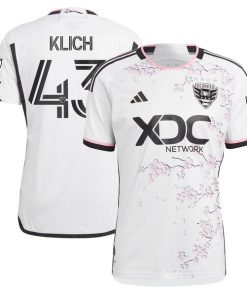 Mateusz Klich D.C. United adidas 2024 The Cherry Blossom Kit Authentic Player Jersey - White