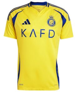 Alternative view of Cristiano Ronaldo Al-Nassr FC adidas 2024/25 Home Replica Player Jersey - Yellow