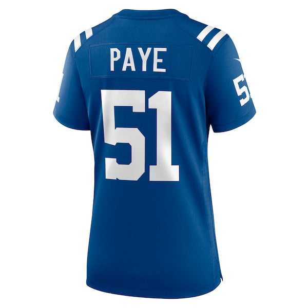Kwity Paye Indianapolis Colts Nike Women's Game Jersey - Royal/Blue - Image 4