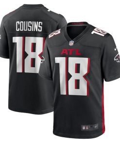 Kirk Cousins Atlanta Falcons Nike Youth Game Player Jersey - Black