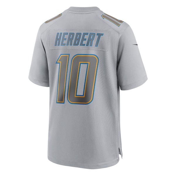 Los Angeles Chargers Nike Custom Atmosphere Fashion Game Jersey - Gray - Image 5