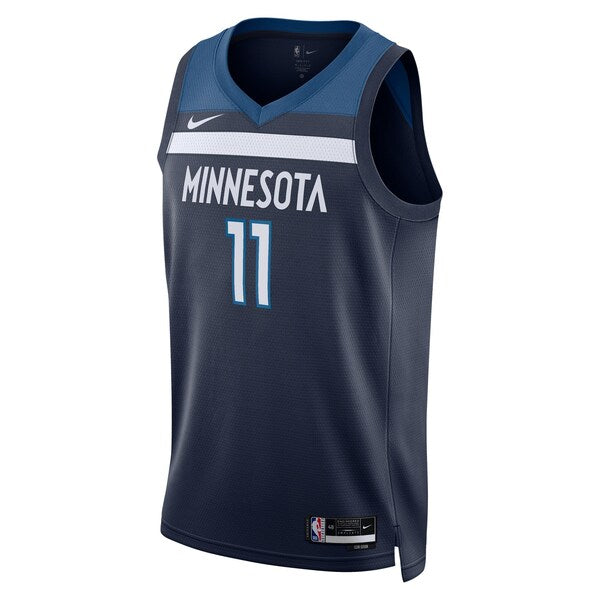 Naz Reid Minnesota Timberwolves Nike Unisex Swingman Jersey - Icon Edition - Navy - Image 2