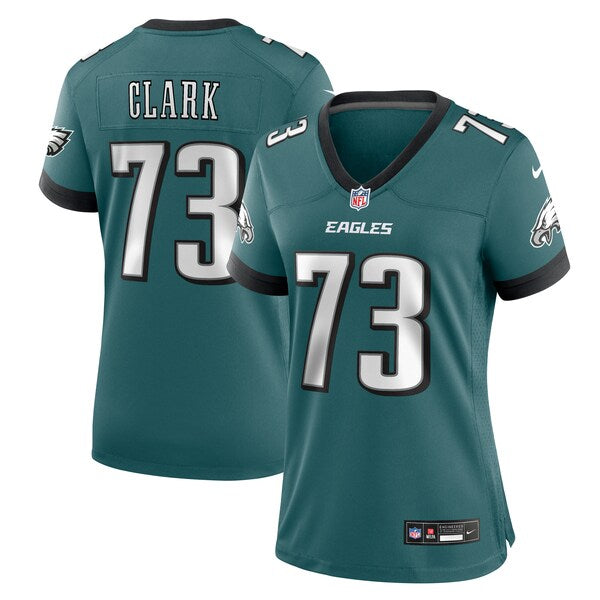 Le'Raven Clark Philadelphia Eagles Nike Women's Team Game Jersey - Midnight Green - Image 2