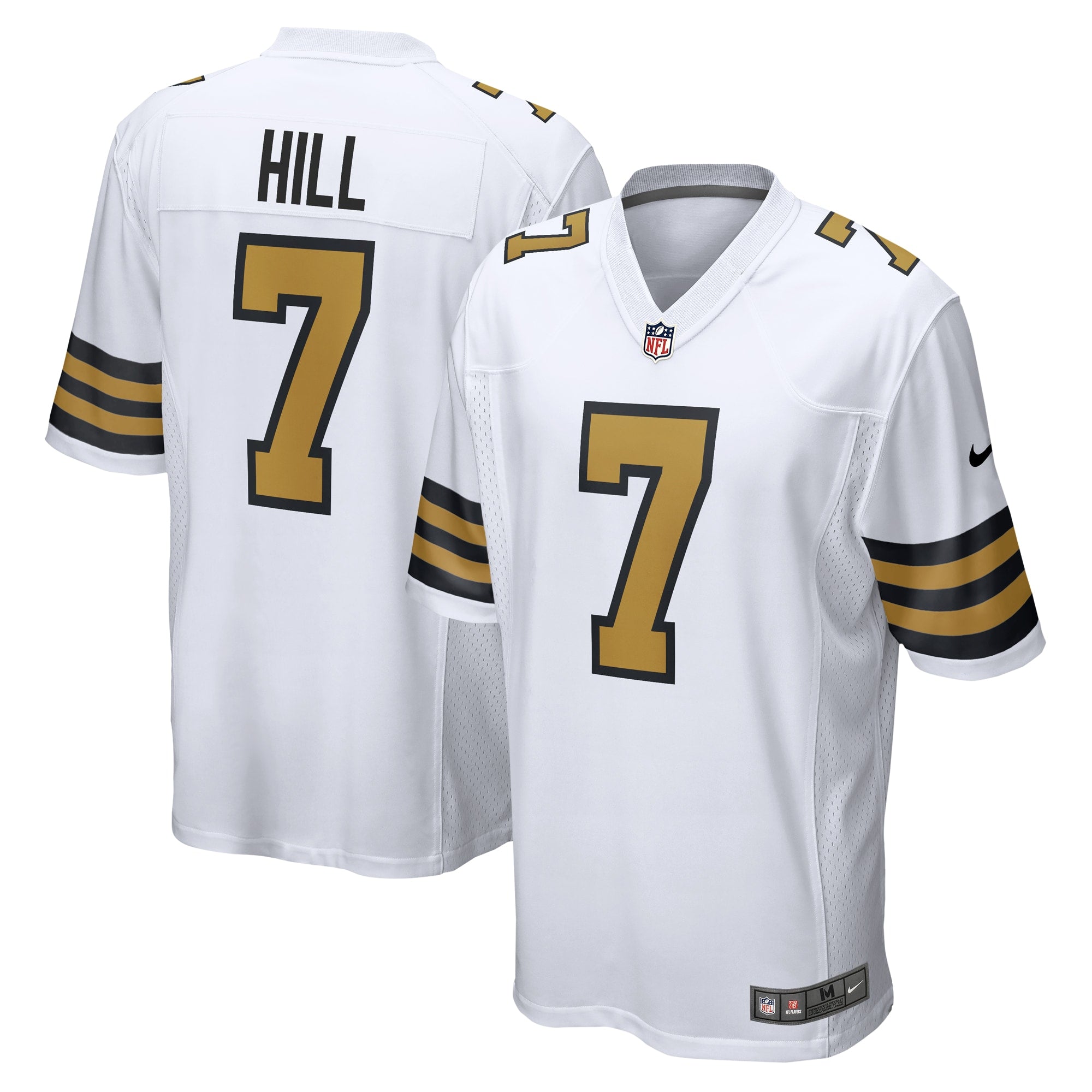 Taysom Hill New Orleans Saints Nike Game Jersey - Black/White - Image 5