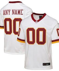Washington Commanders Nike Youth Game Super Bowl Era Custom Jersey - White/Burgundy