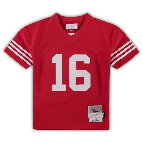 Joe Montana San Francisco 49ers Preschool 1990 Retired Player Legacy Jersey - Scarlet - Image 2