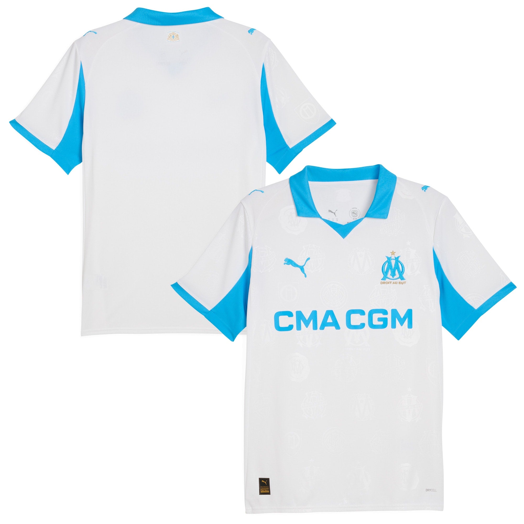 Olympique Marseille Puma 2025/26 Replica Away Jersey - Navy/White - Image 8