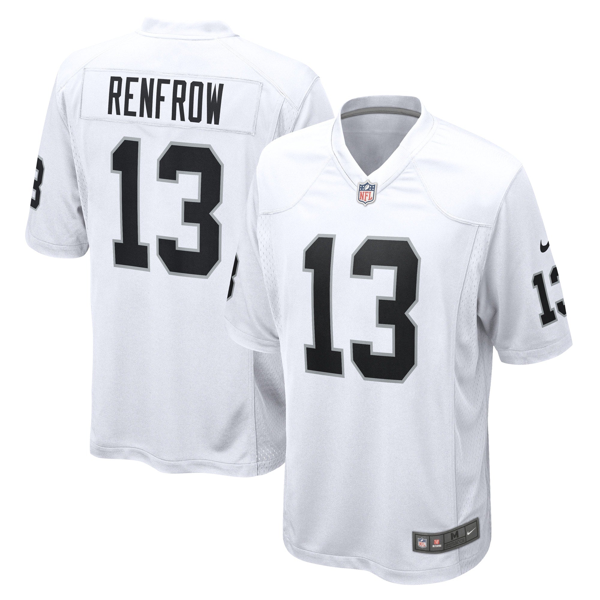 Hunter Renfrow Las Vegas Raiders Nike Game Jersey - Black/White - Image 5