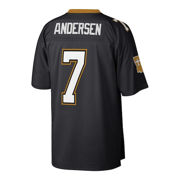 Morten Andersen New Orleans Saints Retired Player Legacy Replica Jersey - Black - Image 3