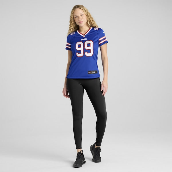 Larry Ogunjobi Buffalo Bills Nike Women's Team Game Jersey - Royal - Image 4