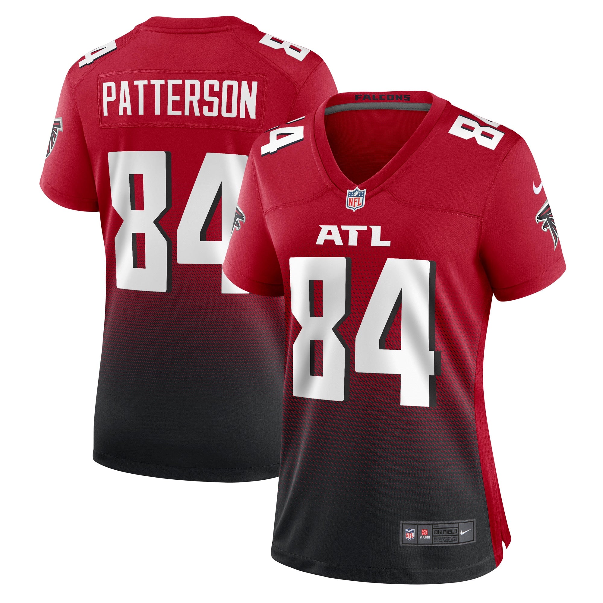 Cordarrelle Patterson Atlanta Falcons Nike Women's Game Player Jersey - Black/Red - Image 5
