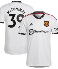 Scott McTominay Manchester United adidas 2022/23 Away Replica Player Jersey - White