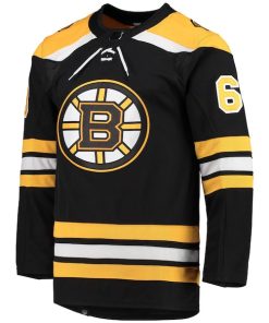 Alternative view of Brad Marchand Boston Bruins adidas Home Primegreen Authentic Pro Player Jersey - Black