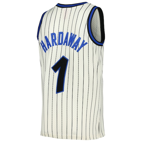 Penny Hardaway Orlando Magic Chainstitch Swingman Jersey - Cream - Image 3