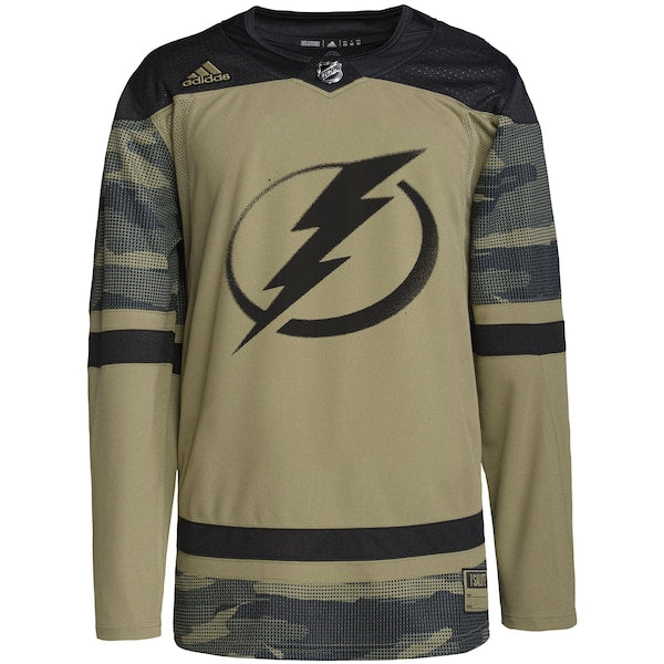 Tampa Bay Lightning adidas Military Appreciation Team Authentic Practice Jersey - Camo - Image 2