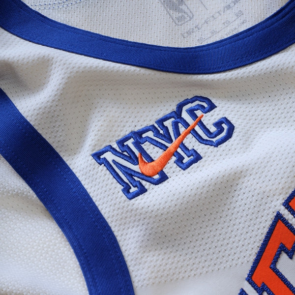 Jalen Brunson New York Knicks Nike Unisex 2025/26 Authentic Jersey - City Edition - Cream - Image 4