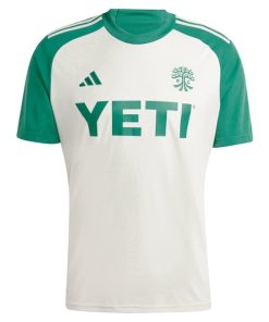 Alternative view of Osman Bukari Austin FC adidas 2024 The Armadillo Kit Replica Player Jersey - Tan