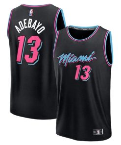 Bam Adebayo Miami Heat  2025/26 City Edition Fast Break Jersey - Black