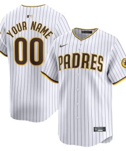 San Diego Padres Nike Youth Home Limited Custom Jersey - White