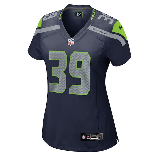 Ty Okada Seattle Seahawks Nike Women's Team Game Jersey - College Navy - Image 2
