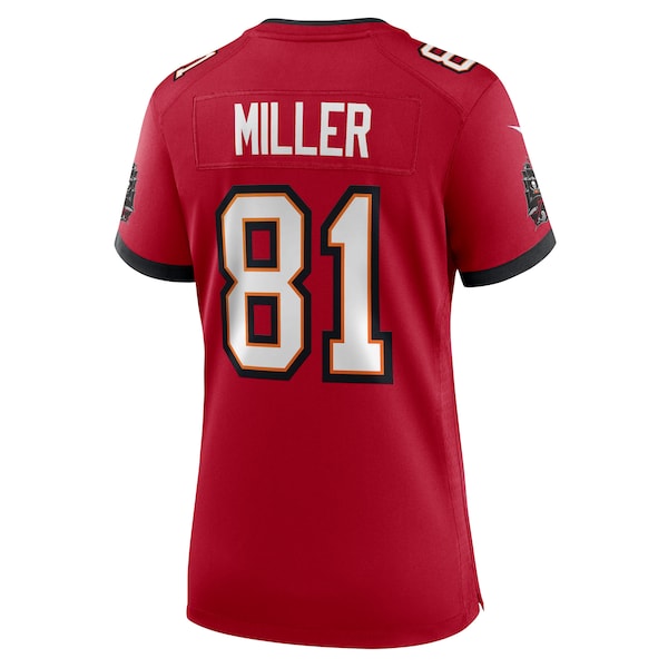 Ryan Miller Tampa Bay Buccaneers Nike Women's Team Game Jersey - Red - Image 3