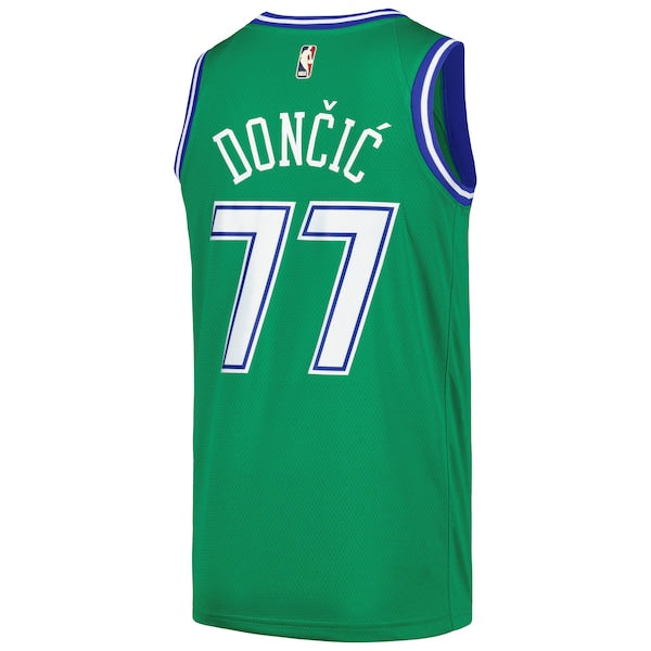 Luka Don?i? Dallas Mavericks Nike Swingman Player Jersey - Classic Edition - Green - Image 4